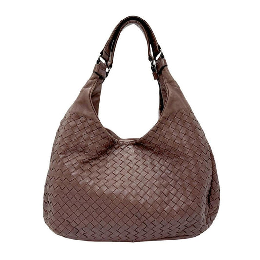 Leather Suede Handbag Shoulder Bag (Pre-Owned)