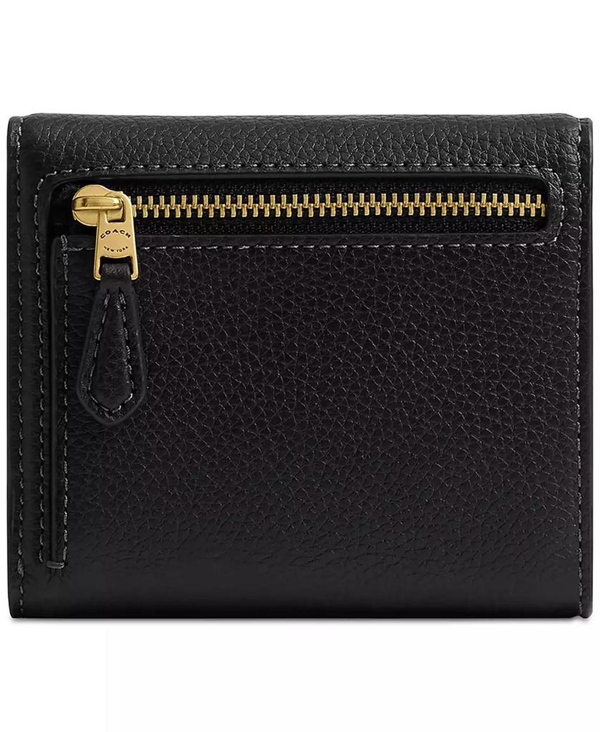 Mila Small Leather Flap Wallet