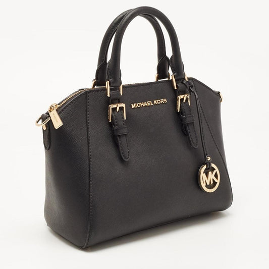 Michael Michael Kors Saffiano Lux Leather Ciara Satchel