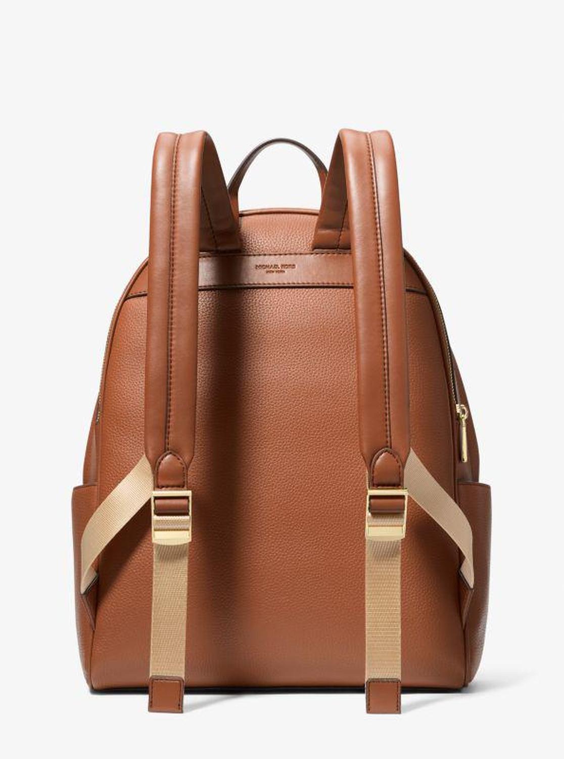Bex Large Pebbled Leather Backpack