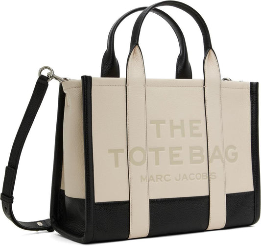 Off-White & Black 'The Leather Medium' Tote