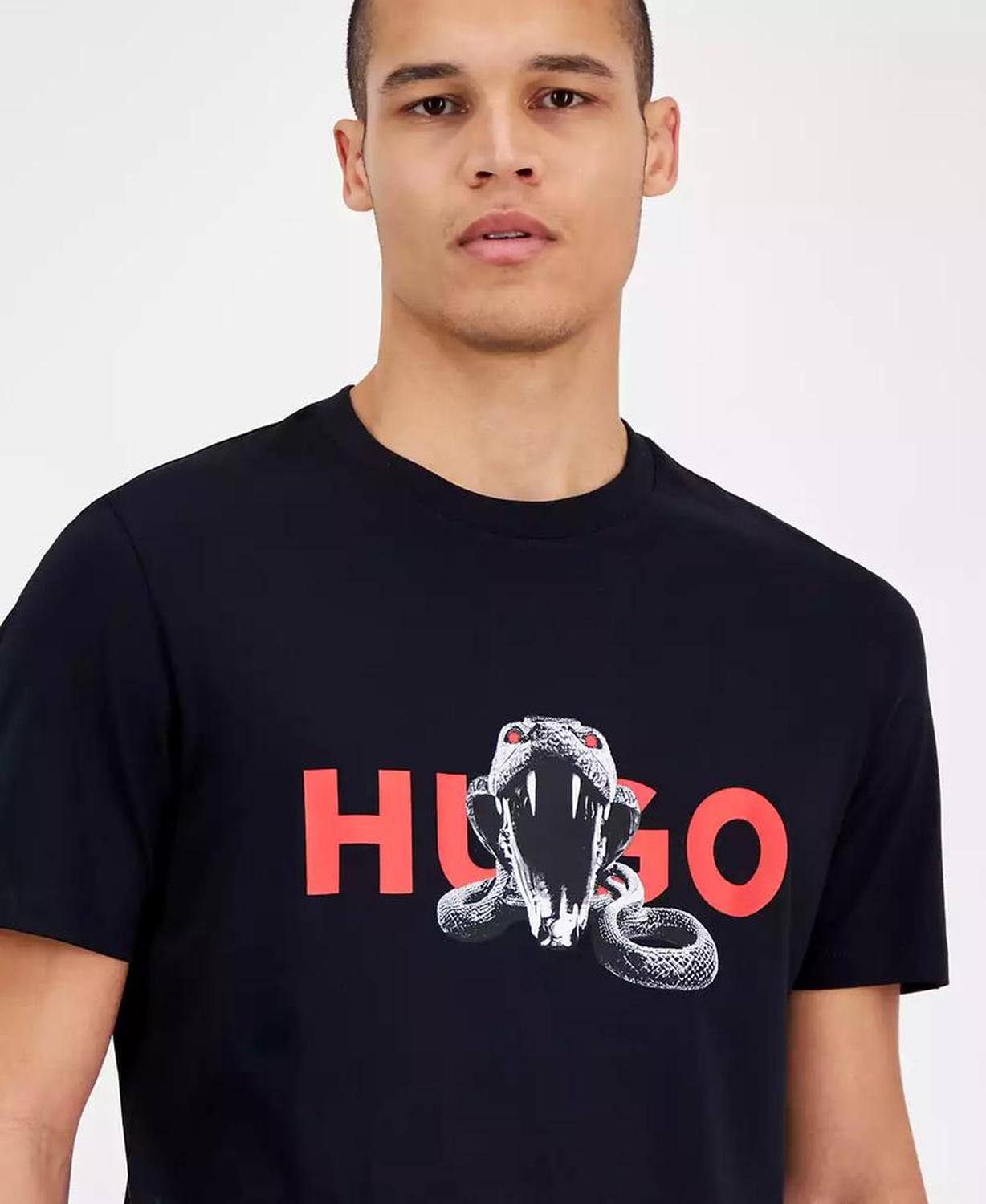 Men's Deyladec Short Sleeve Crewneck Logo Graphic T-Shirt