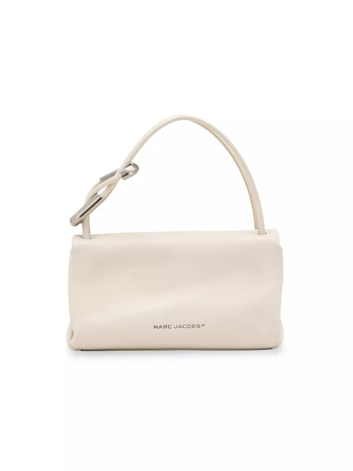 The Mini Dual Leather Top Handle Bag