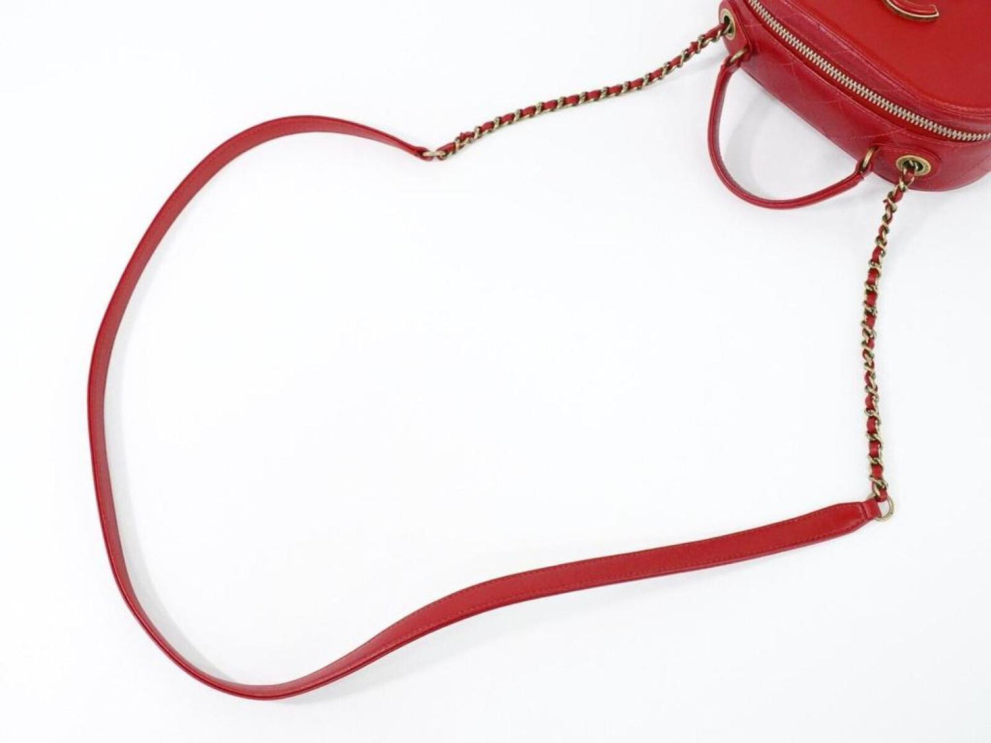 Chanel Vanity Leather Shoulder Bag (Pre-Owned)