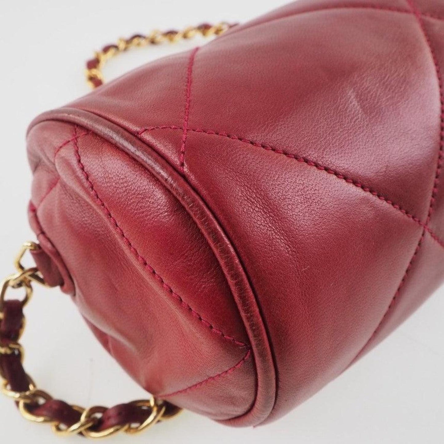 Chanel Matrasse Leather Shoulder Bag (Pre-Owned)