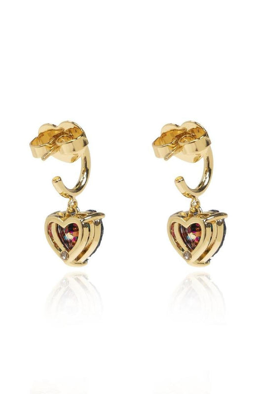 Kate Spade My Love Glitter Heart Earrings