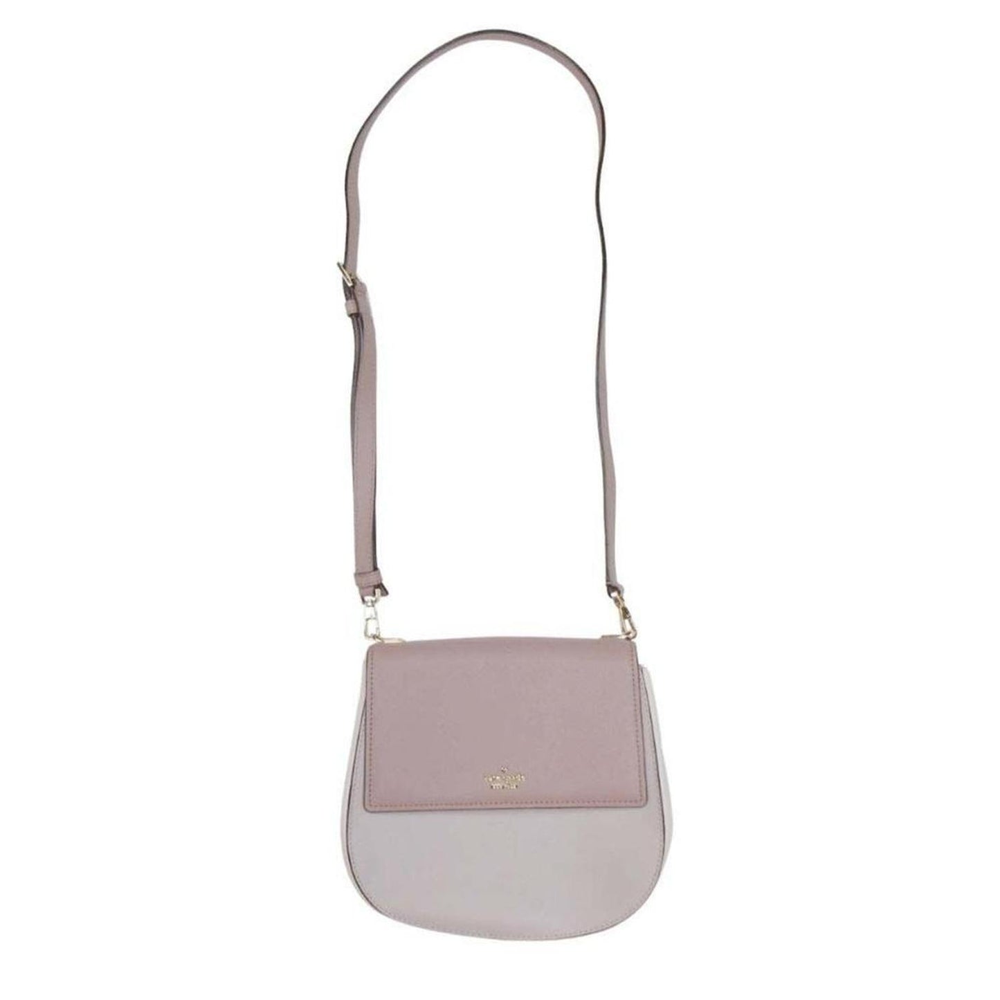Dusty pink ish Leather Shoulder Bag (Pre-Owned)
