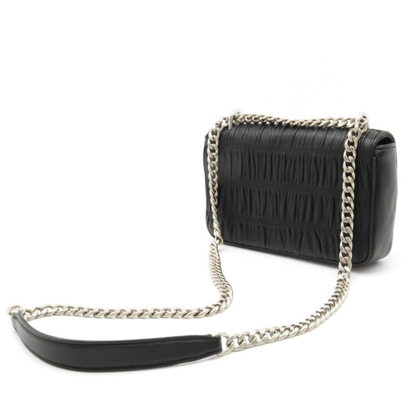 Prada Nappa Gauffré Leather Shoulder Bag (Pre-Owned)
