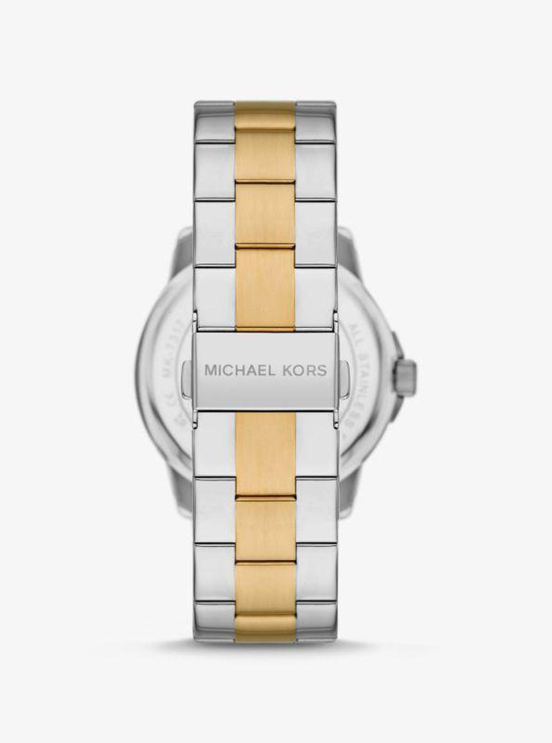 Oversized Brynn Two-Tone Watch