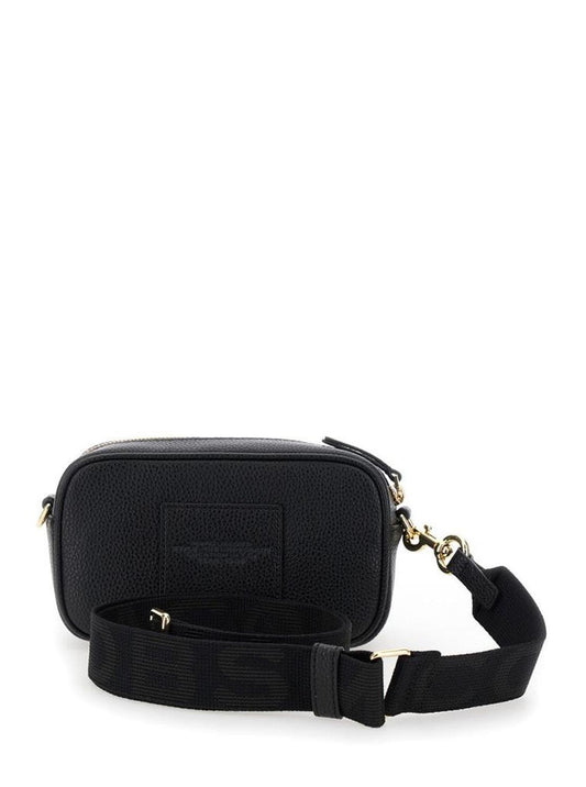 Leather Crossbody Bag With Gold-Tone Hardware
