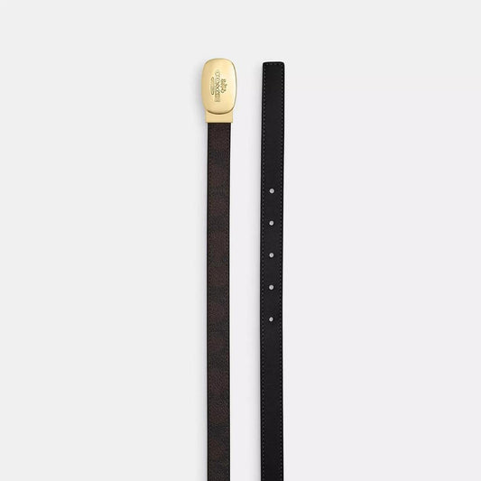 Coach Outlet Signature Buckle Cut To Size Reversible Eliza Belt, 18 Mm