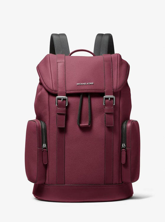 Hudson Pebbled Leather Backpack