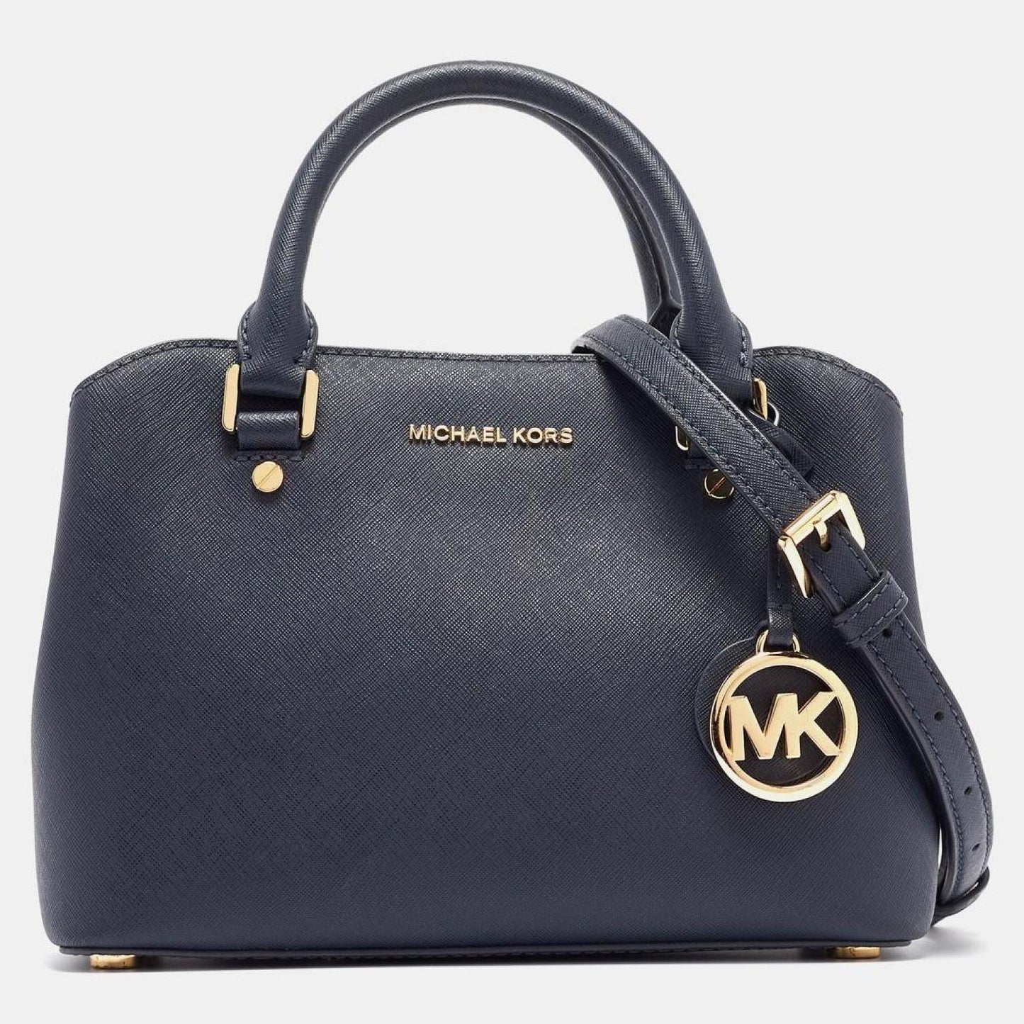 Michael Michael Kors Saffiano Leather Small Savannah Satchel