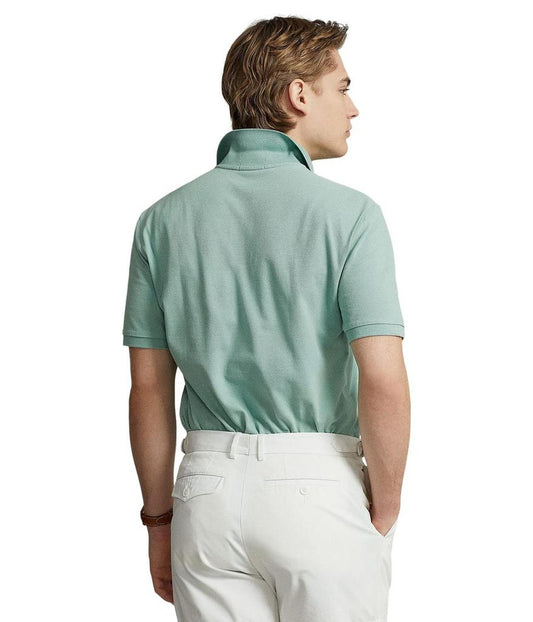 Custom Slim Fit Mesh Polo Shirt