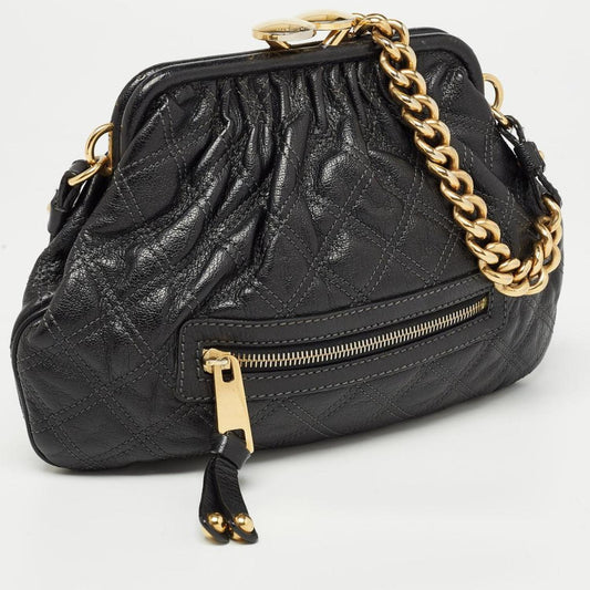 Marc Jacobs Quilted Leather Little Stam Shoulder Bag