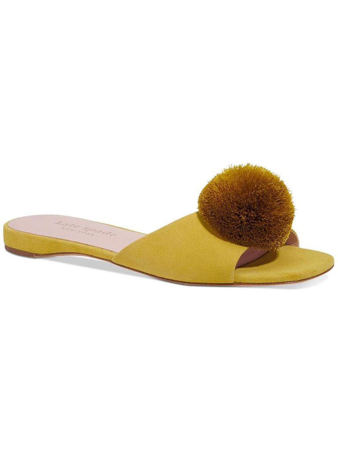 Pom pom slide sandals on sale