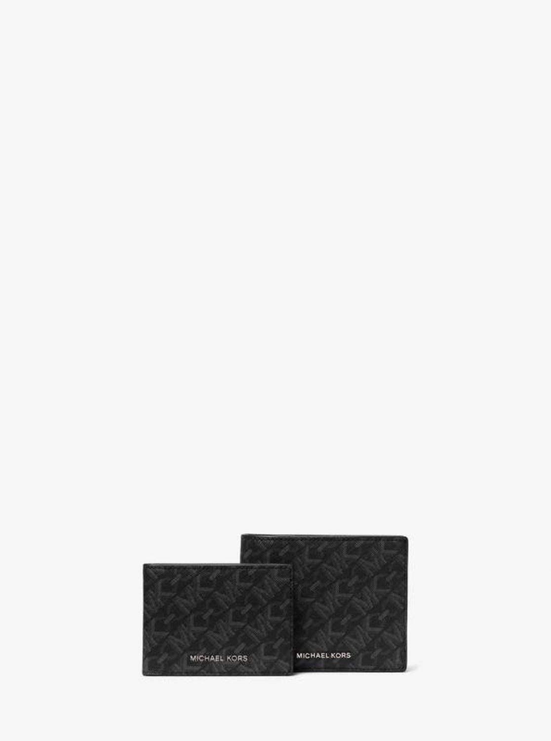 Hudson Empire Monogram Billfold Wallet with Passcase