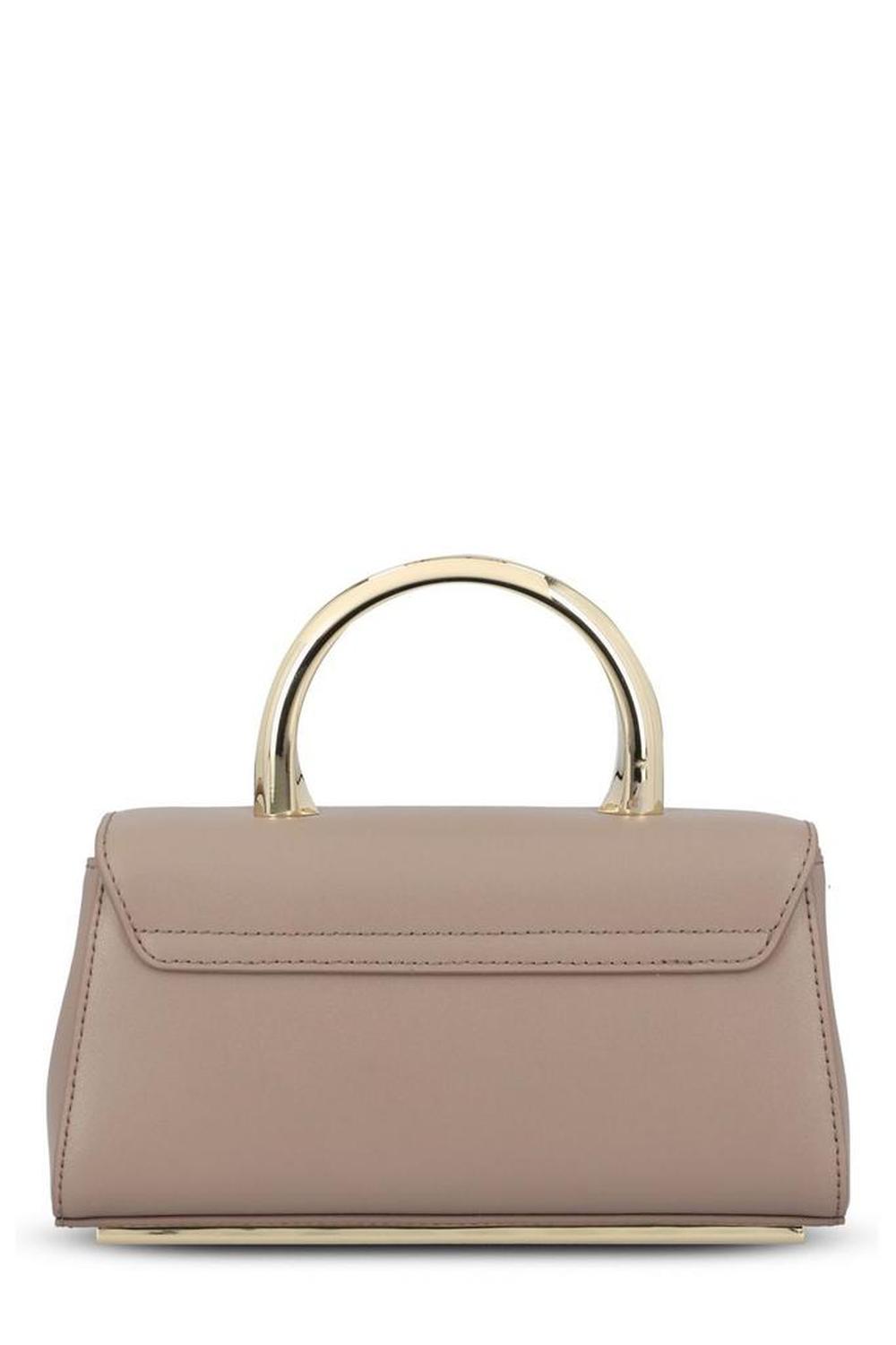Furla Foldover Top Handle Bag