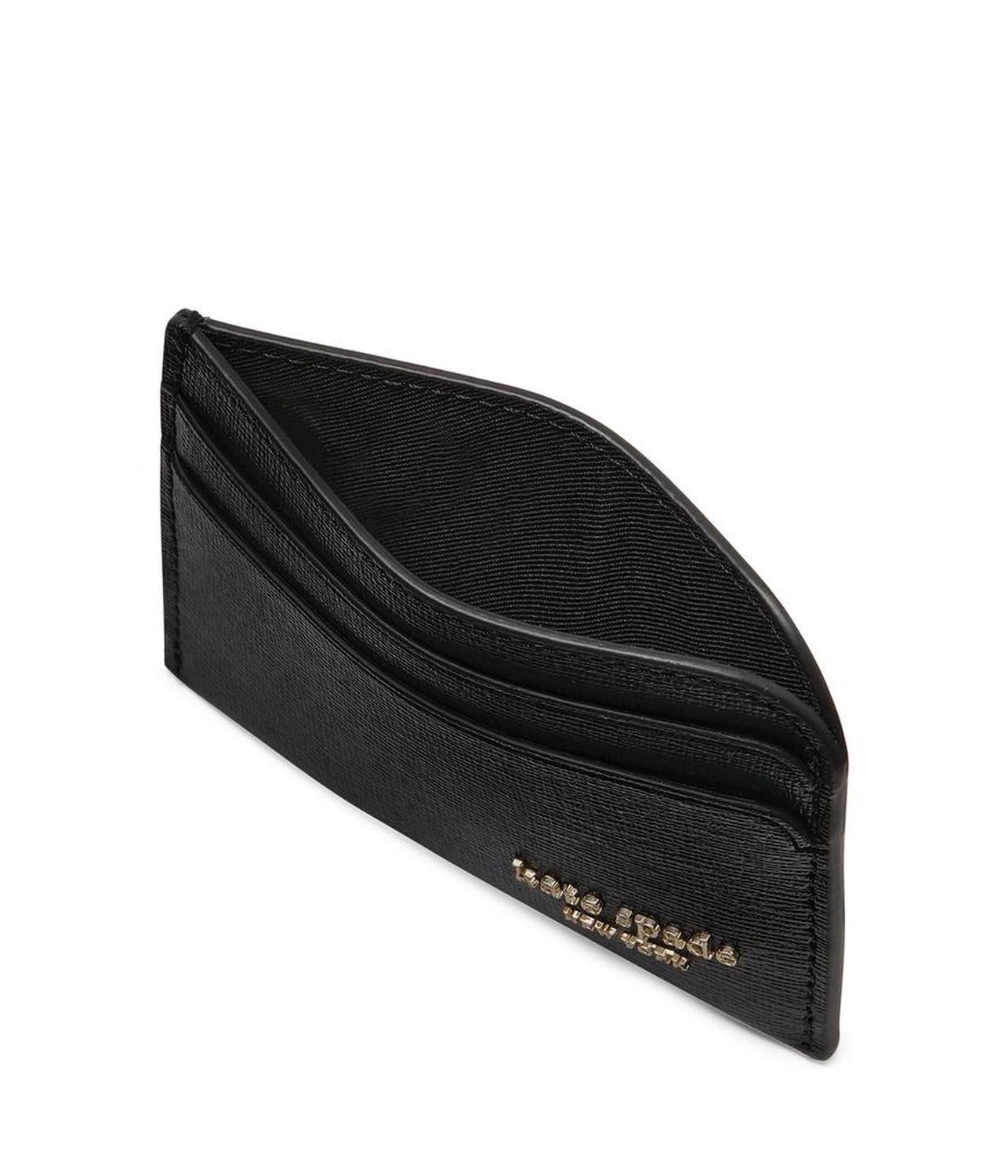 Devin Saffiano Leather Card Holder