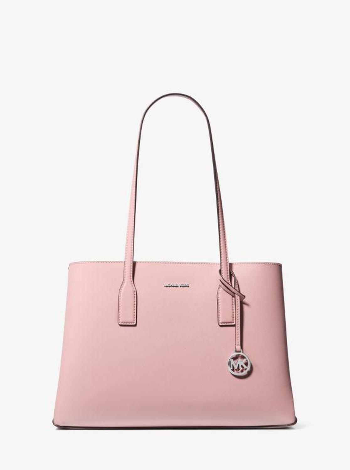 Ruthie Medium Saffiano Leather Tote Bag