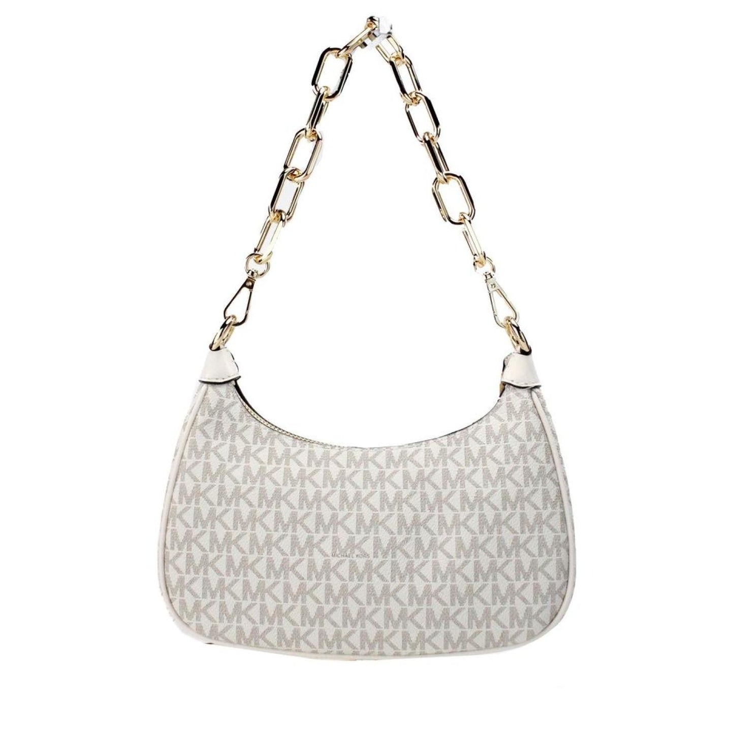 Michael Kors Cora Medium Signature PVC Zip Pouchette Crossbody Women's Bag
