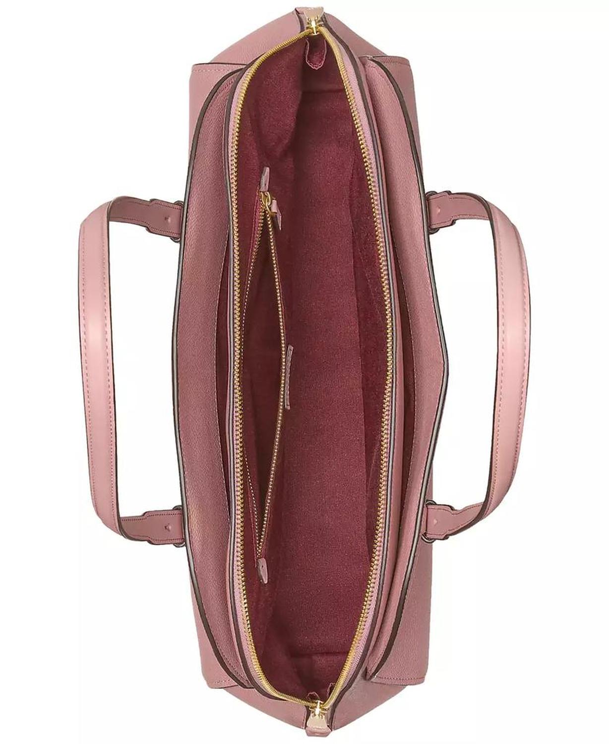 Do It All Pebbled Leather Maise Carryall
