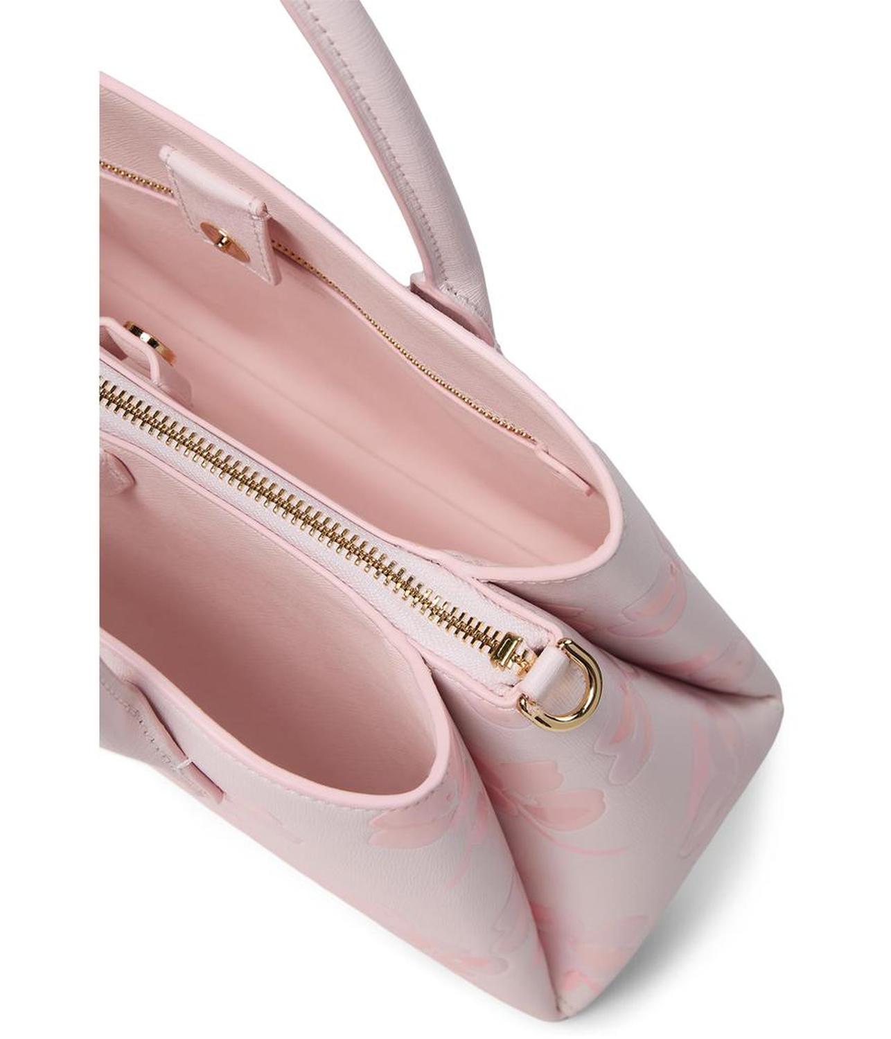 Serena Spring Pansies Satchel