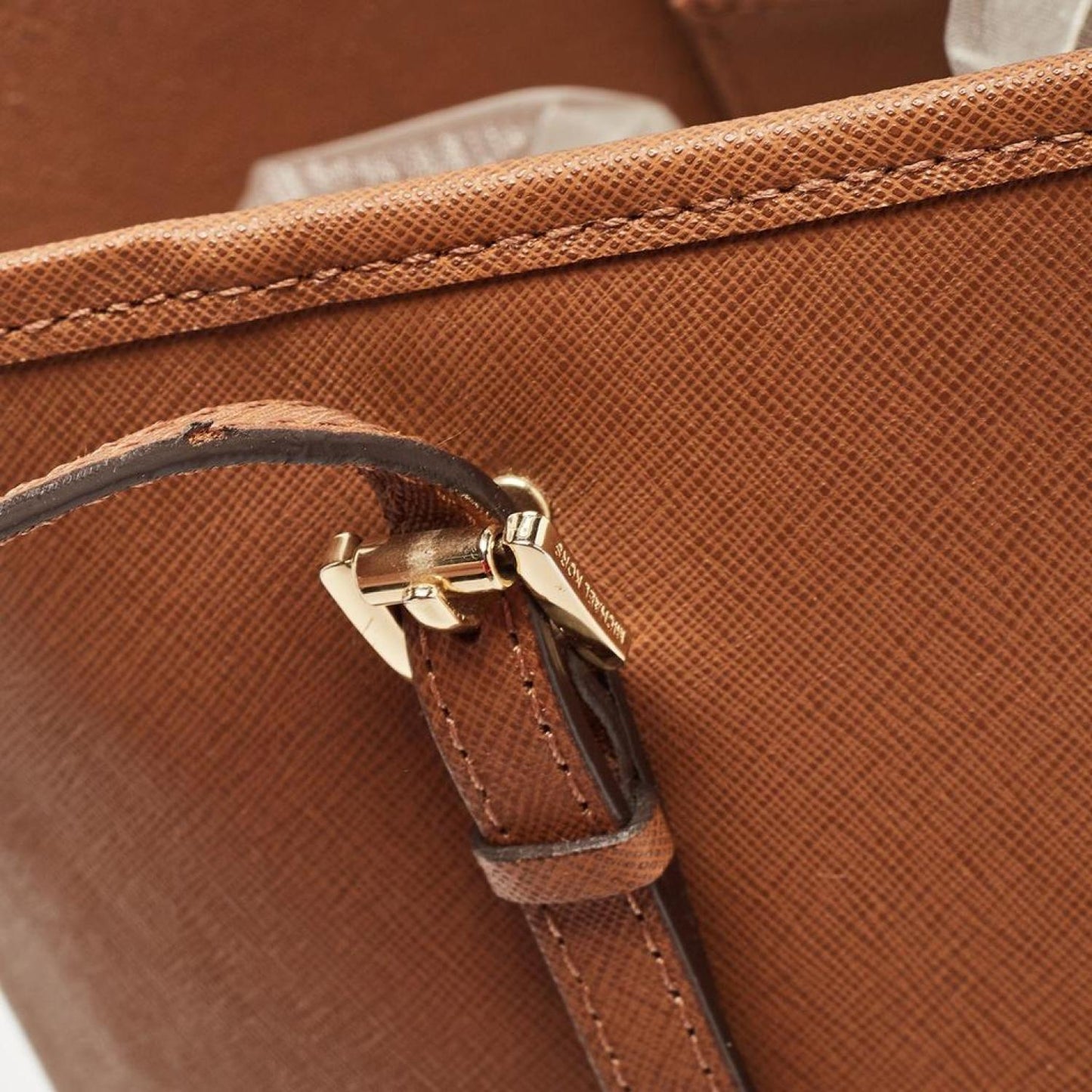 Michael Michael Kors Saffiano Leather Small Jet Set Travel Tote
