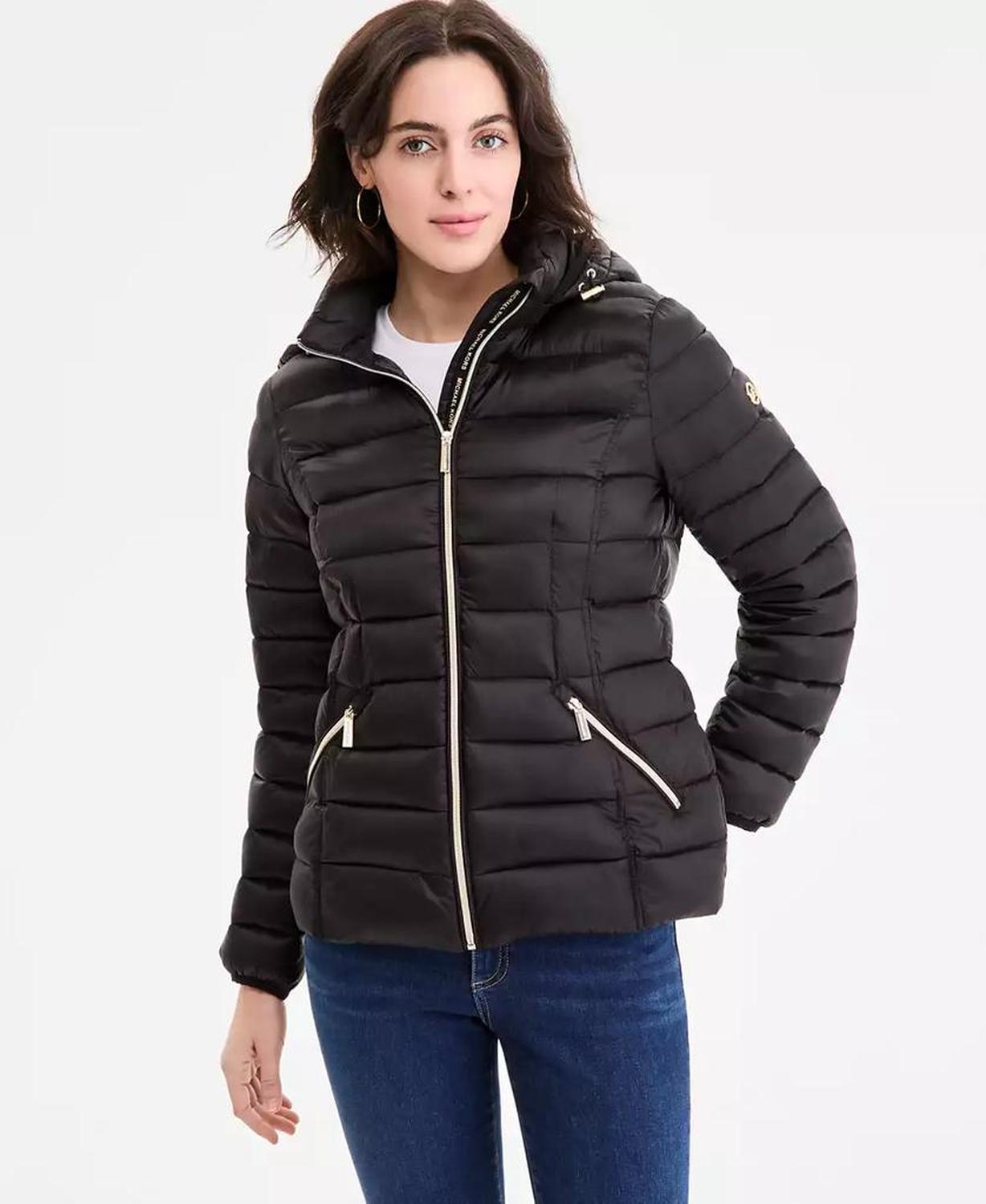 Women's Hooded Shine Packable Puffer Coat, Exclusively at Macy's
