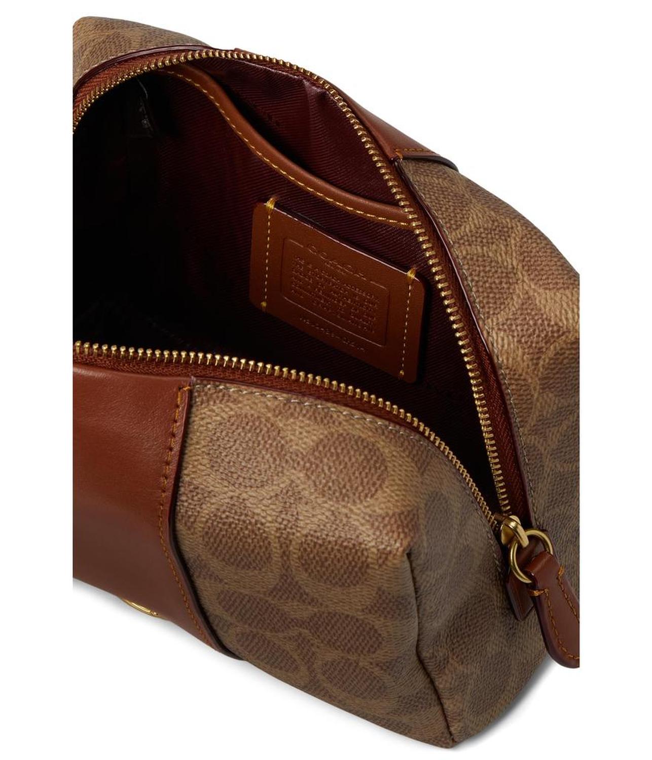 Essential Cosmetic Pouch In Signature Canvas
