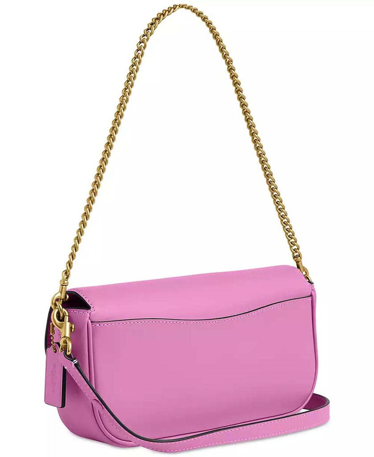 Brook Small Leather Flap Chain Bag