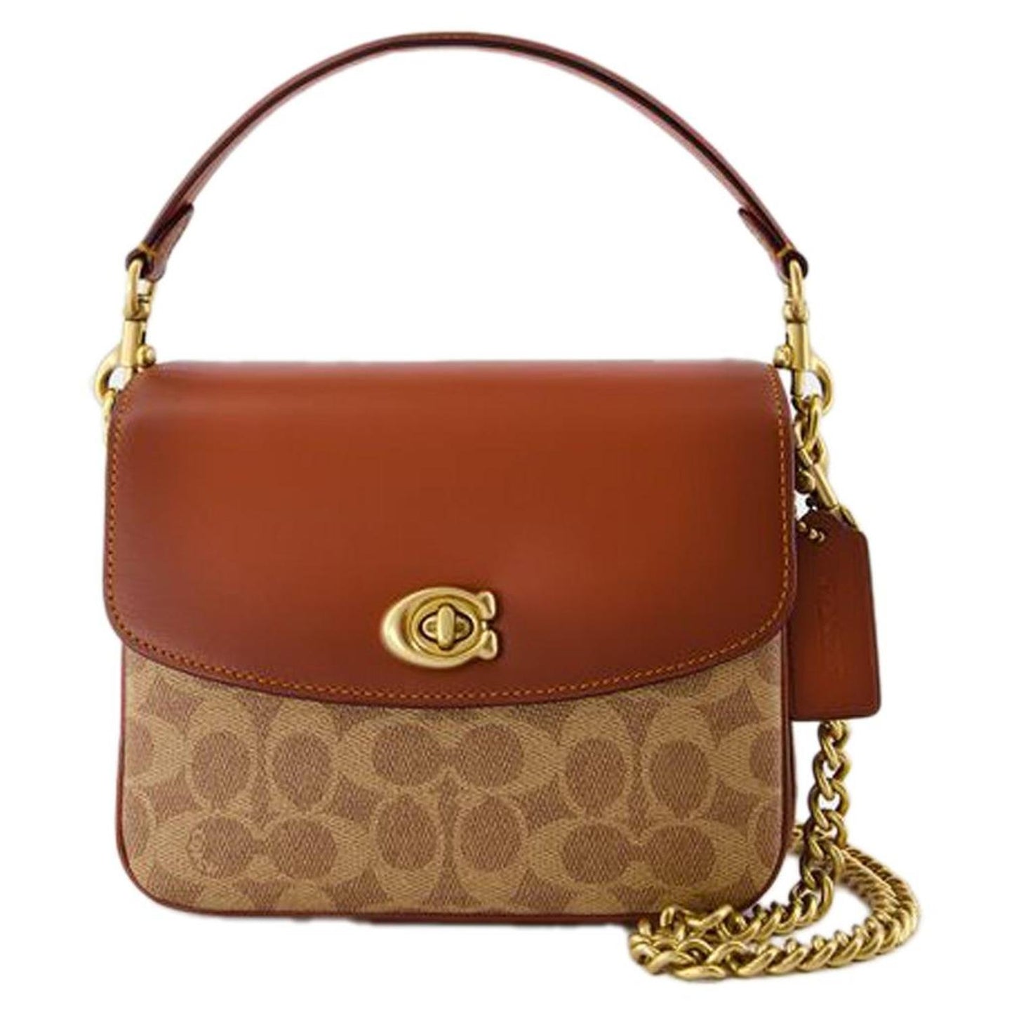 Cassie 19 Crossbody - Coach - Pvc - Brown