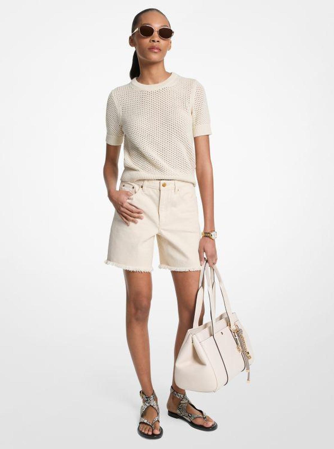 Boyfriend Denim Shorts