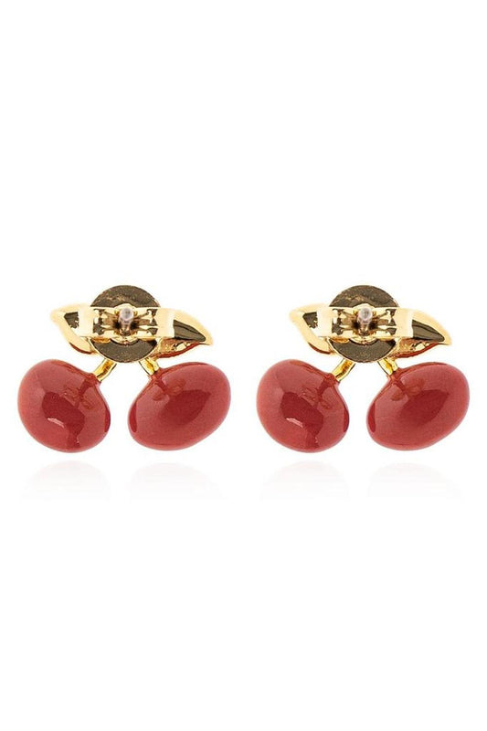 Coach Cherry Motif Earrings
