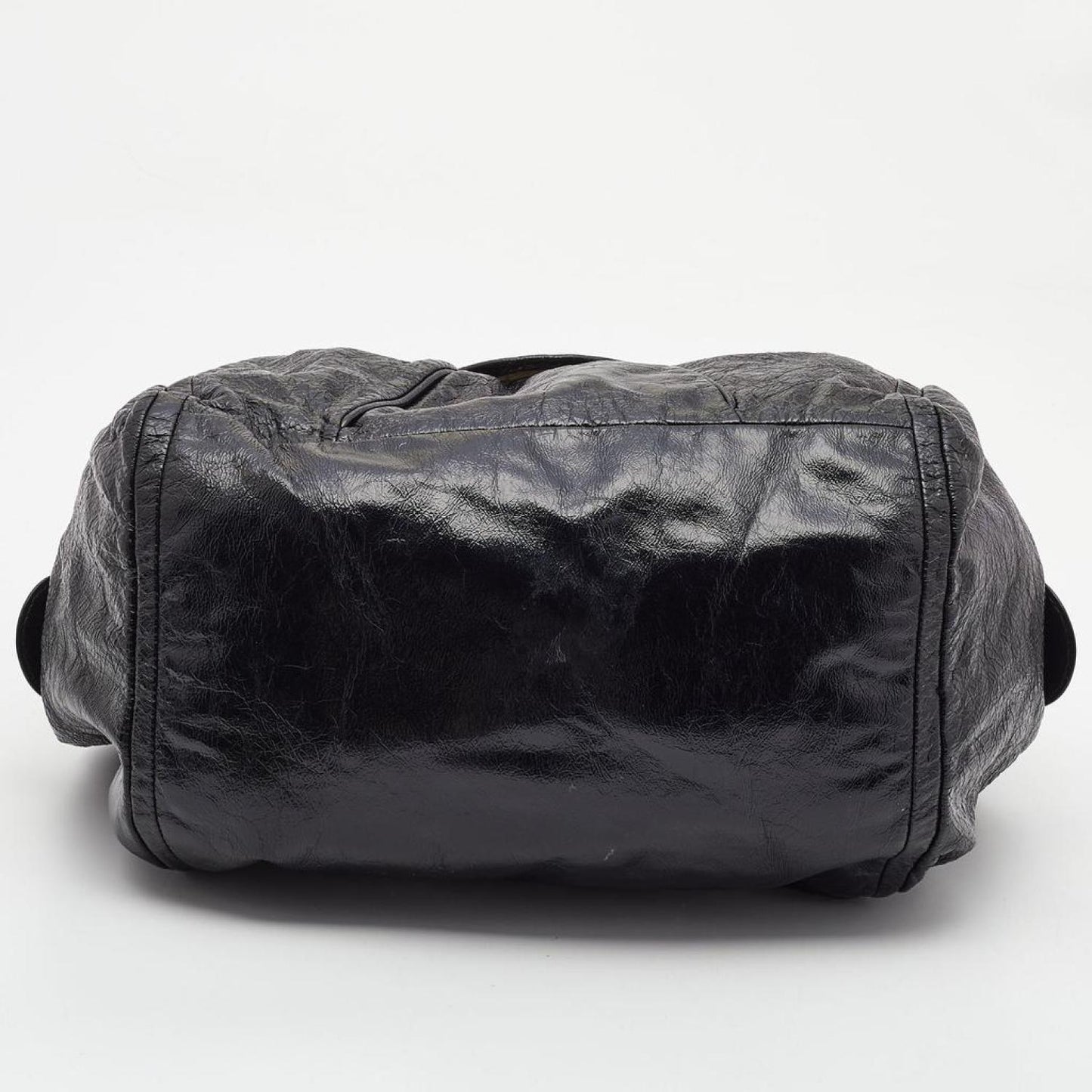 Marc By Marc Jacobs Glossy Leather Shoulder Bag