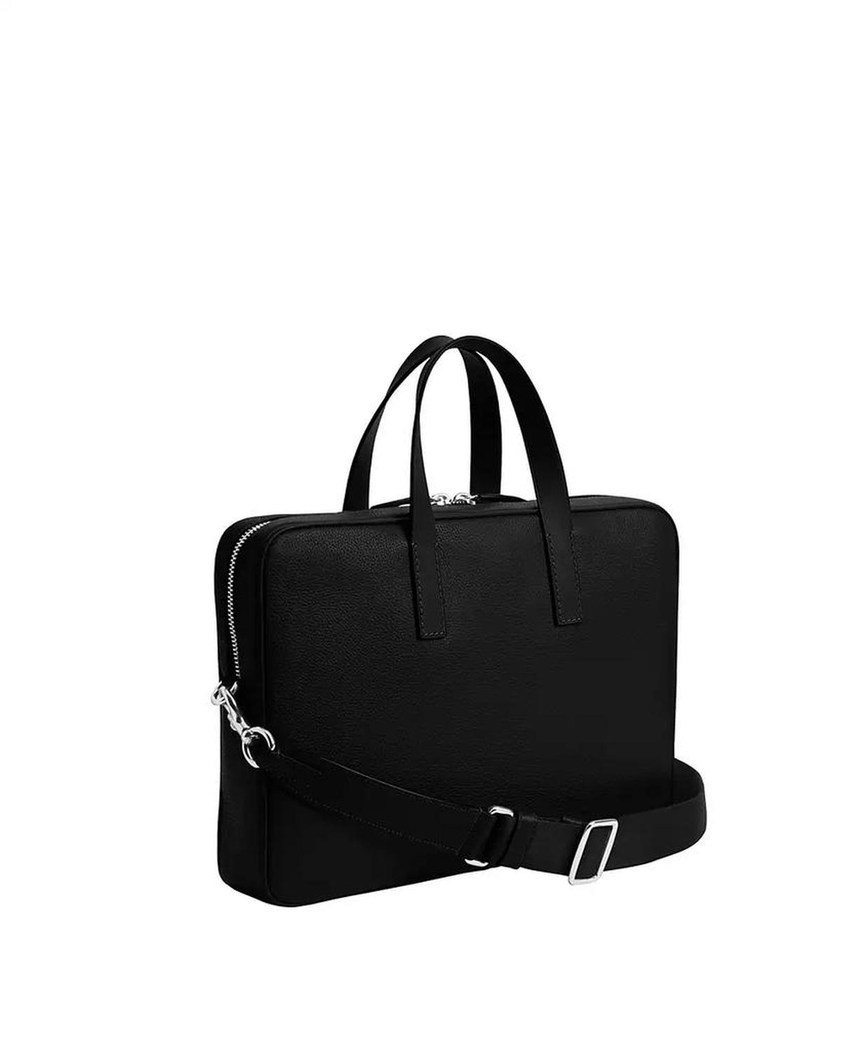 Men's Carlyle Polished Pebble Brief Bag