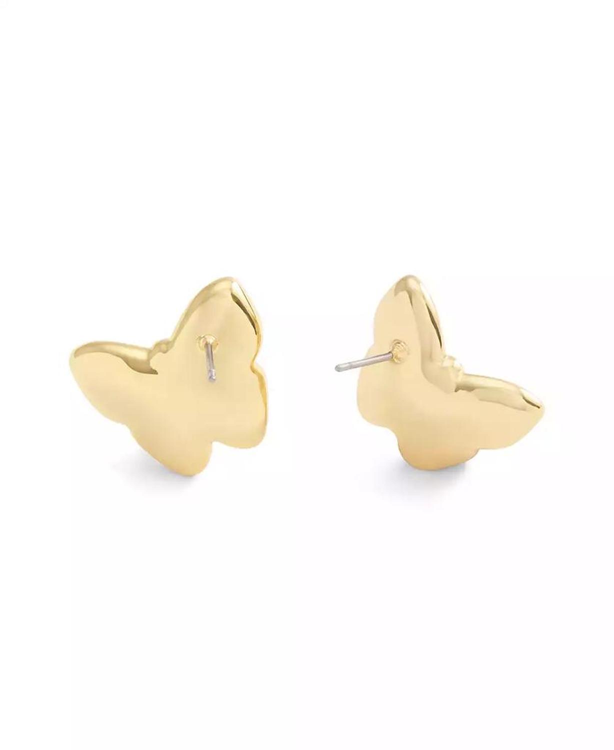 Signature Mother of Pearl Butterfly Stud Earrings