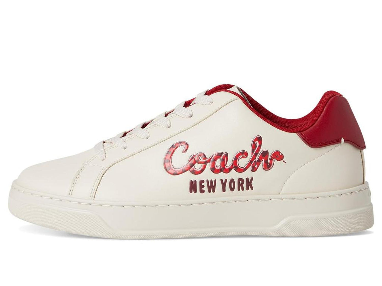 New Year Highline Sneakers with Coach Snake Script