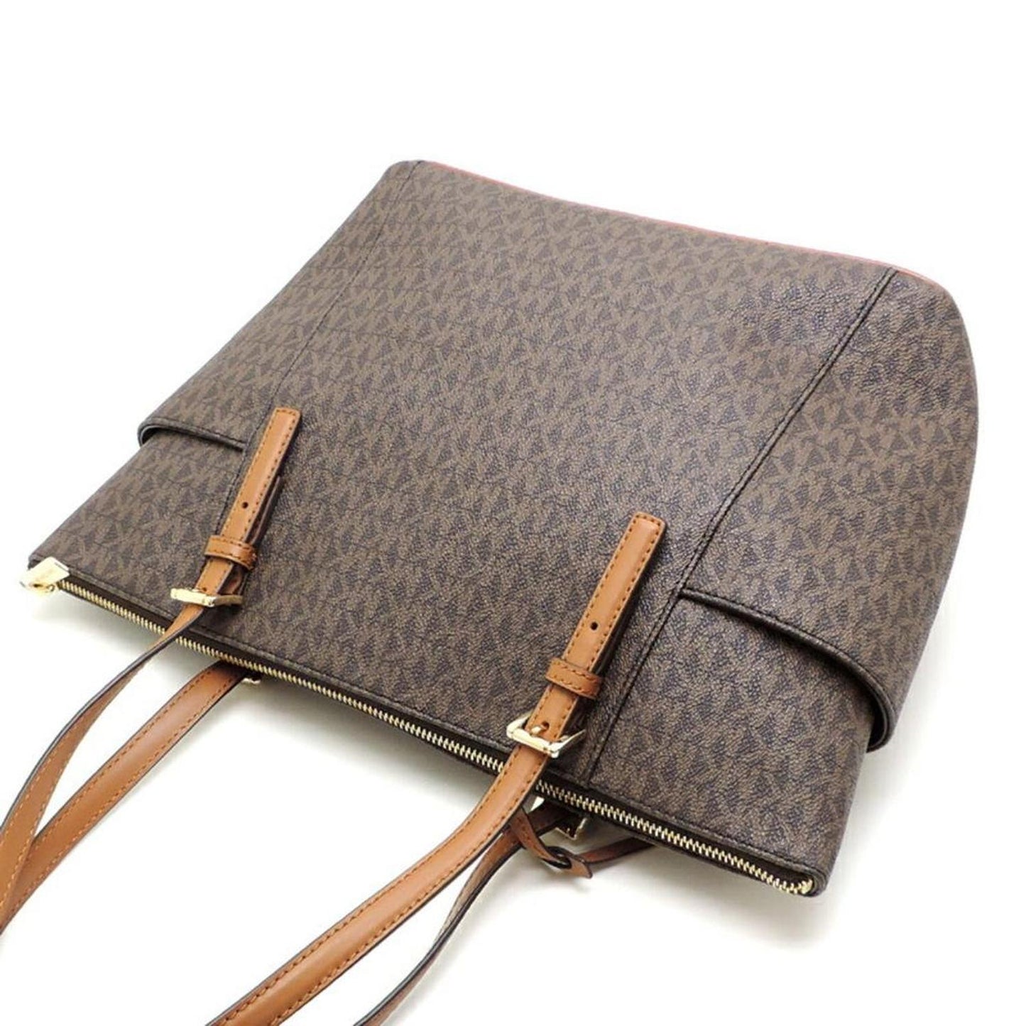 Coated Canvas Leather Tote Bag (Pre-Owned)