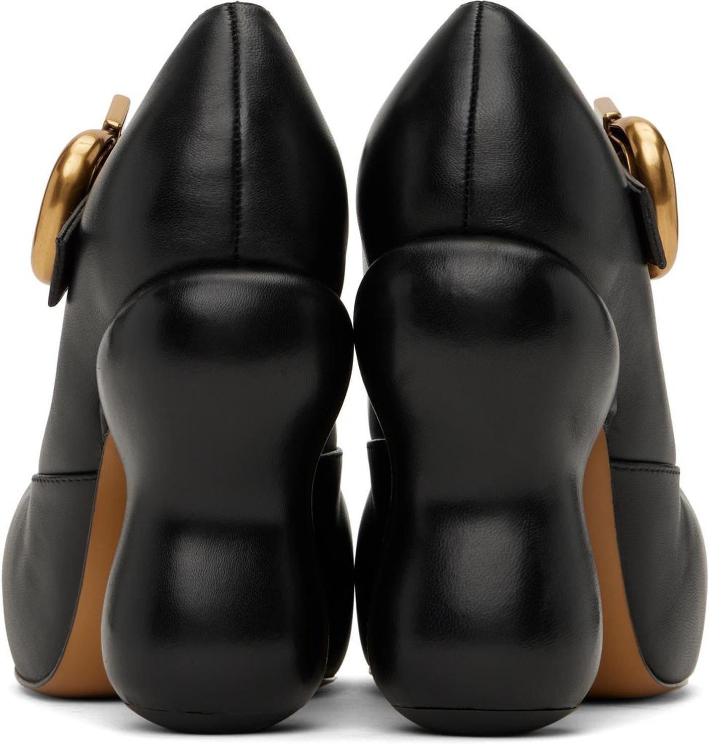 Black 'The Doll Pumps' Heels