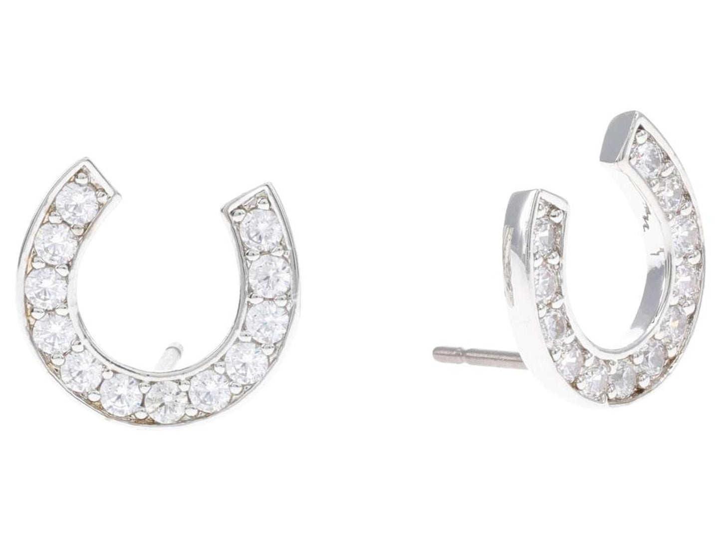 Pave Horseshoe Studs