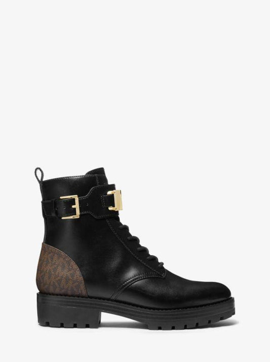 Reed Logo Trim Combat Boot