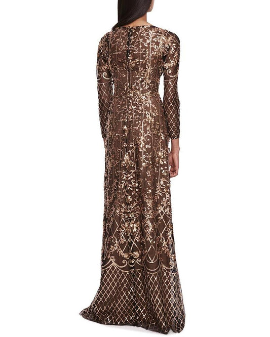 Sequin Lattice Dress