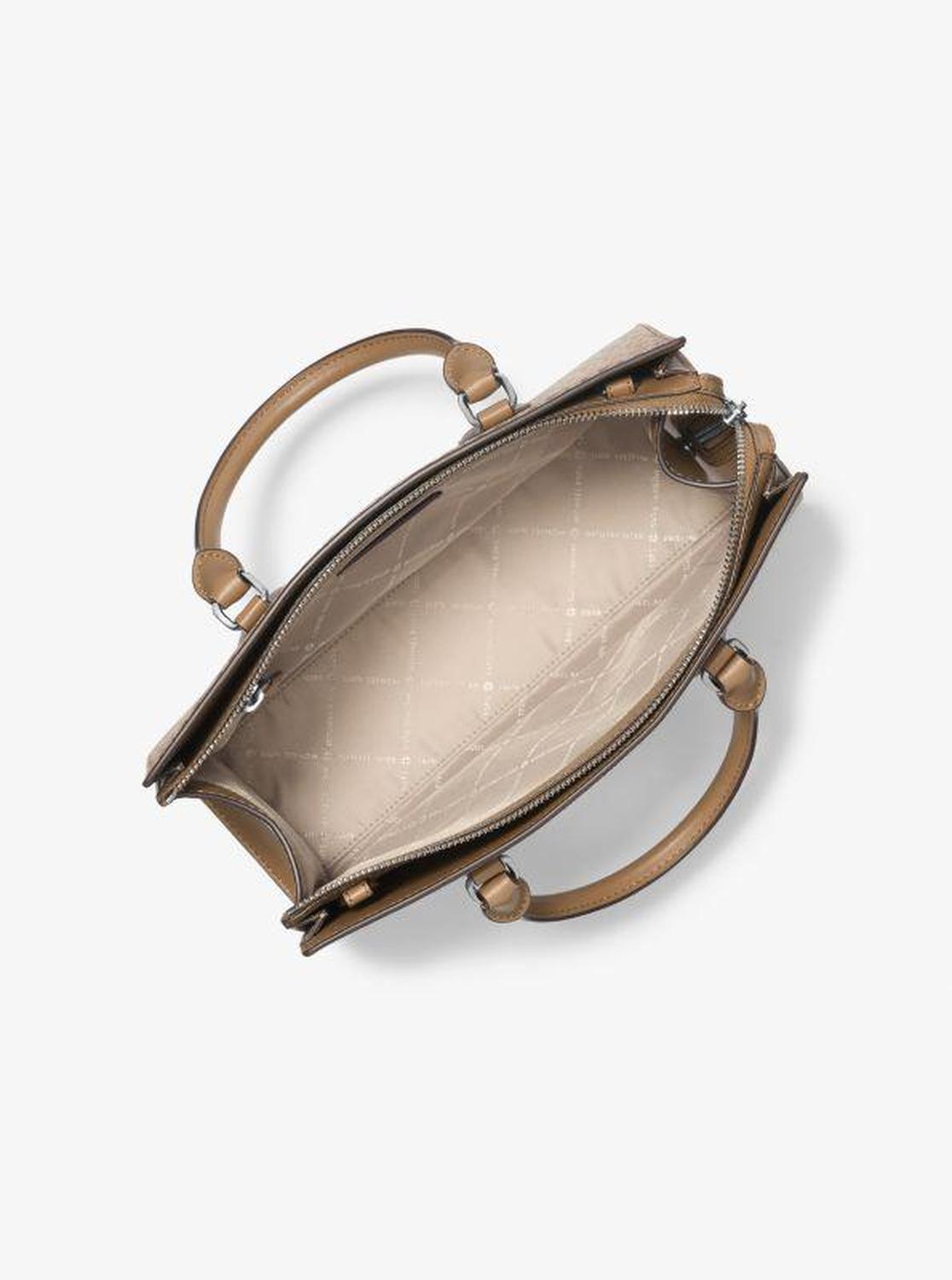 Sheila Medium Ombré Signature Logo Satchel