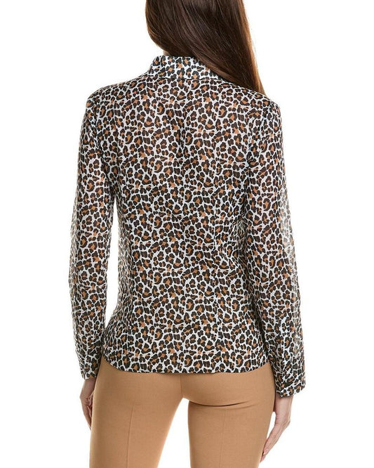 Leopard Hansen Top