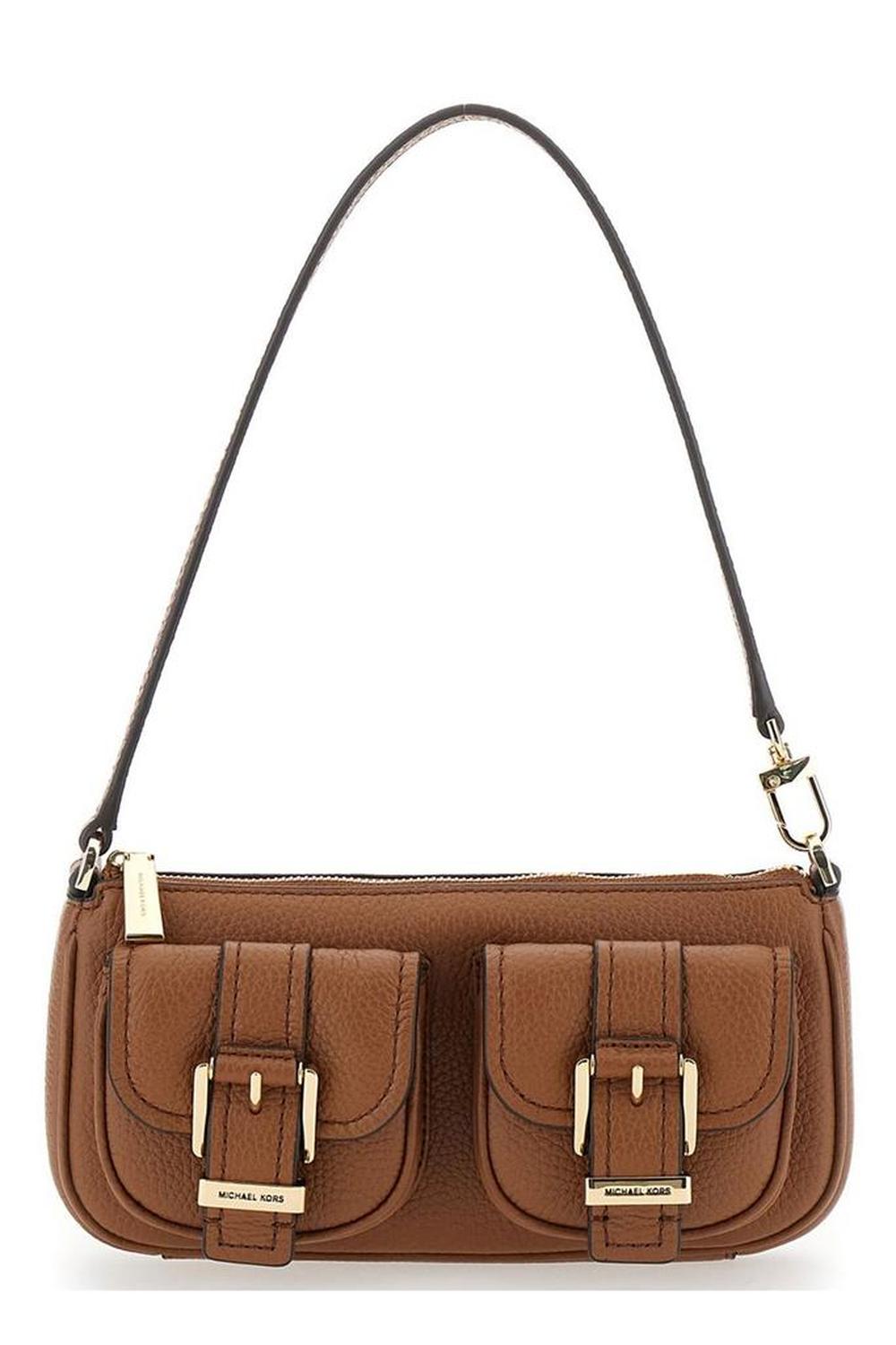 Michael Michael Kors Zoe Small Pebbled Pochette Bag