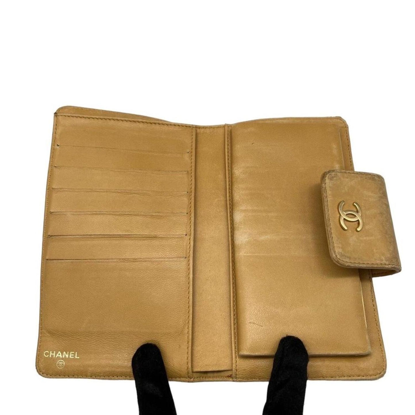 Chanel Cc Leather Wallet (Pre-Owned)