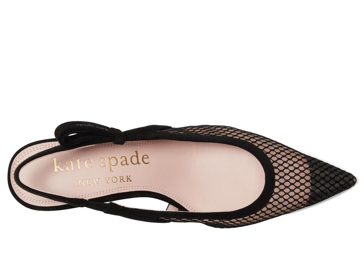 Riley Mesh Slingback Kitten Heel