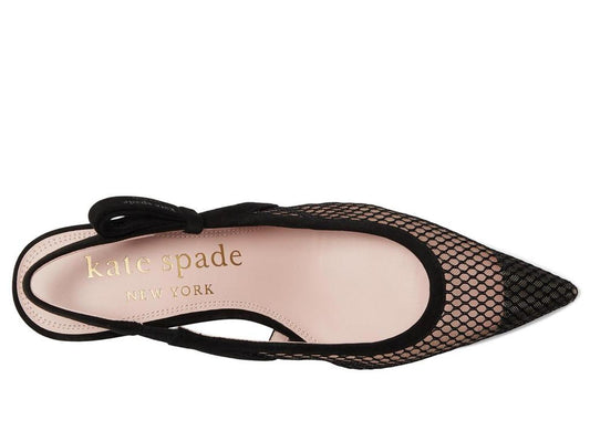 Riley Mesh Slingback Kitten Heel