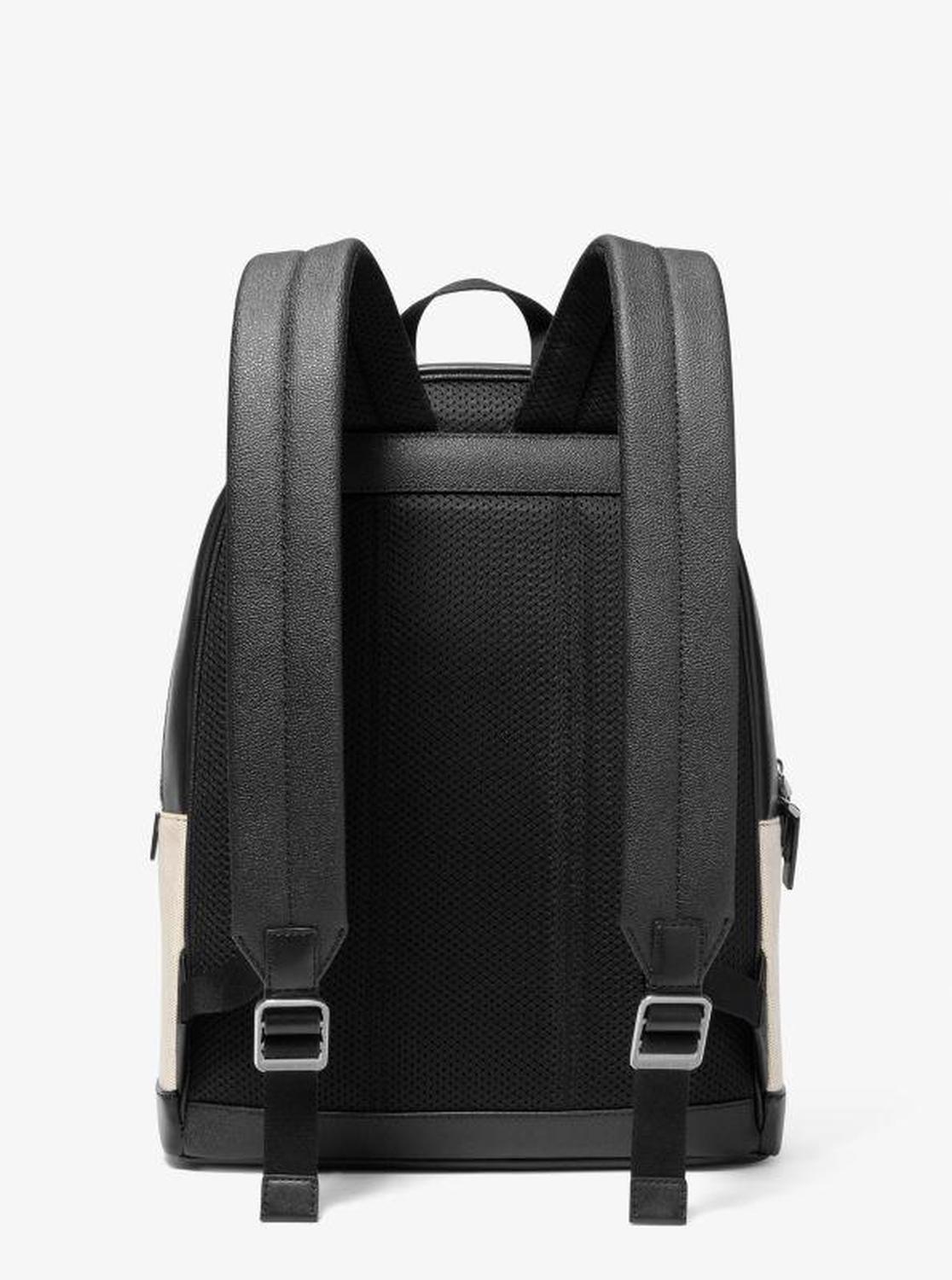 Cooper Two-Tone Canvas Dome Backpack